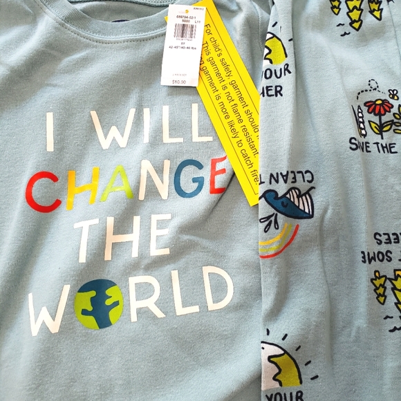 I will change the world pajamas - Picture 3 of 3